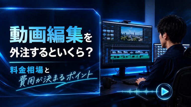 動画編集の外注料金と費用が決まるポイント